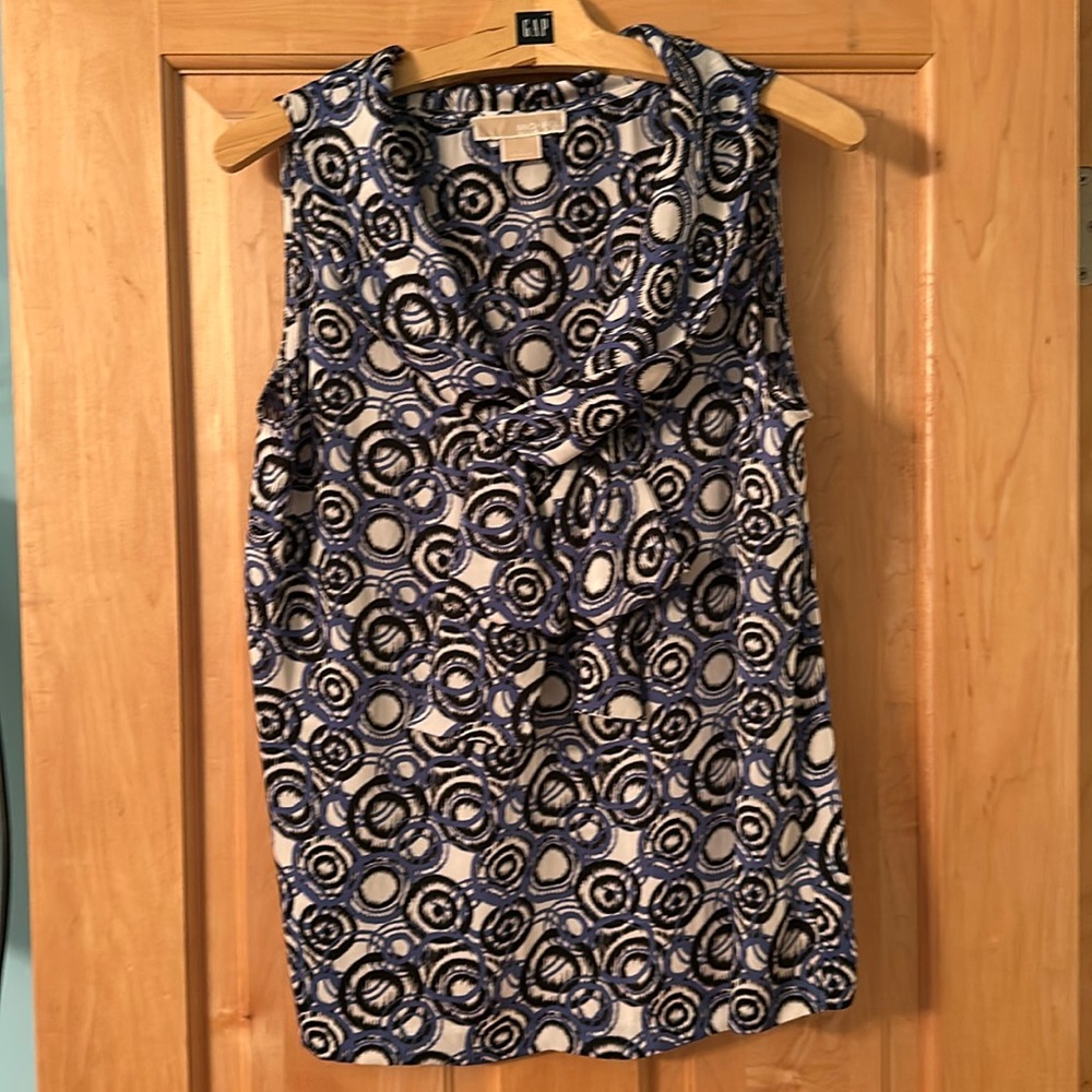Michael Kors sleeveless blouse- size 12